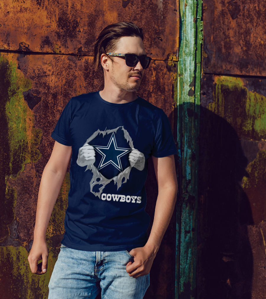 Cowboys 07 Star Logo Burst T-Shirt