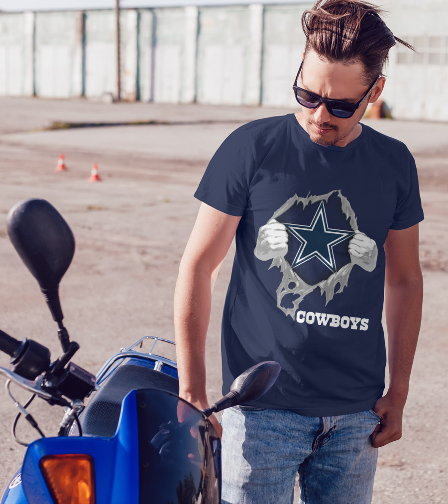Cowboys 07 Star Logo Burst T-Shirt