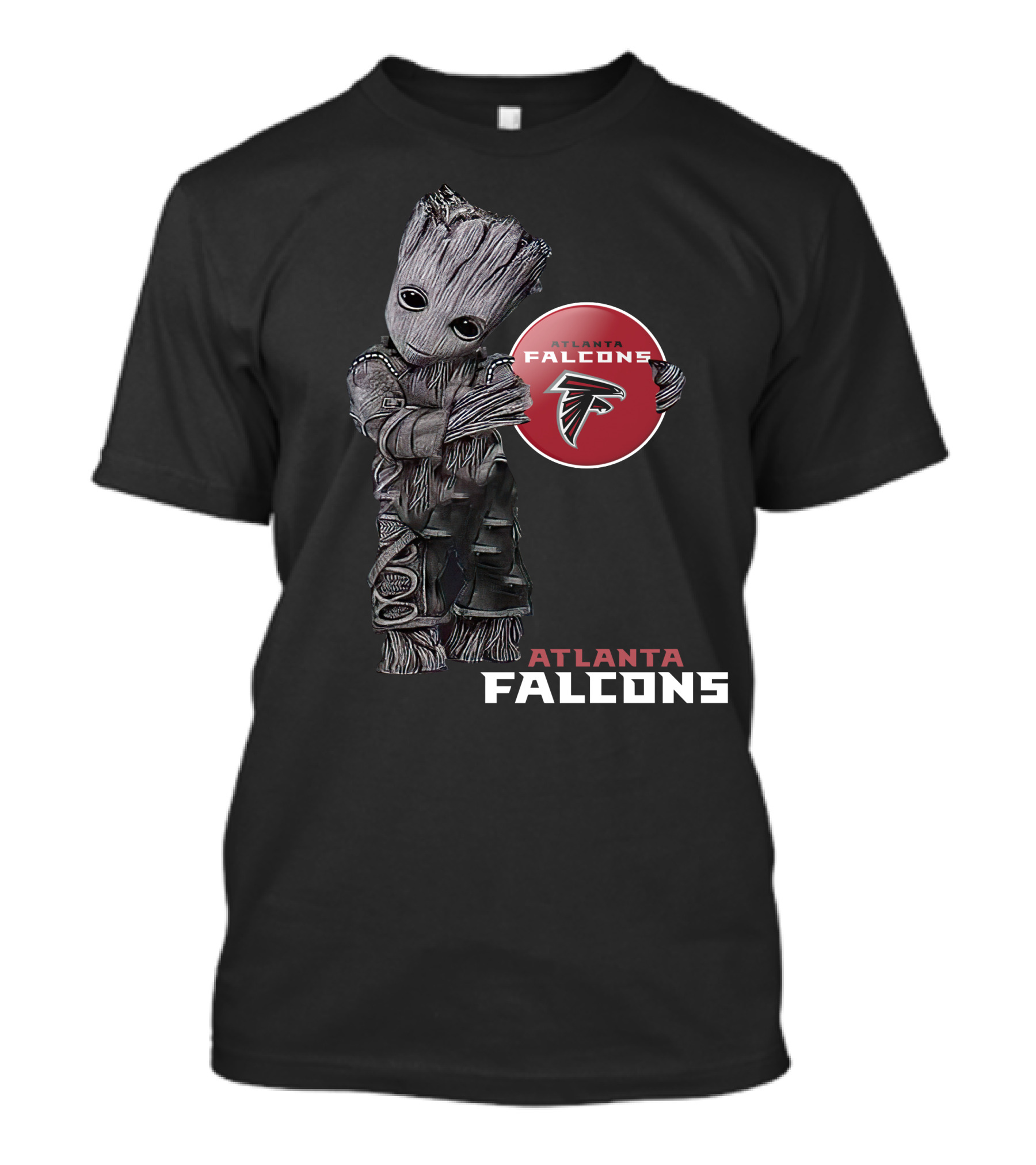Atlanta Falcons Guardians Groot Crossover T-Shirt