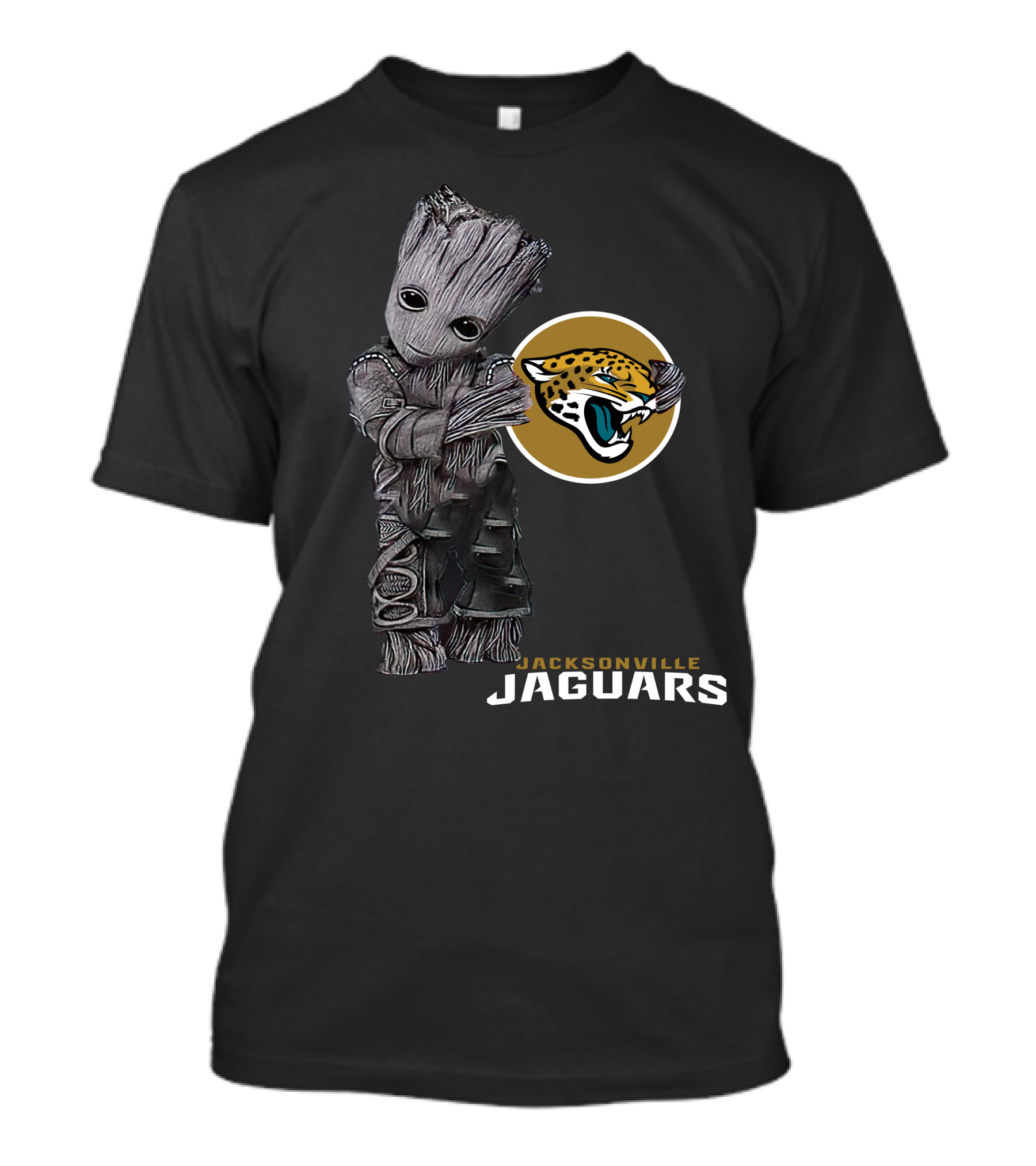 Jacksonville Jaguars Groot Collaboration T-Shirt