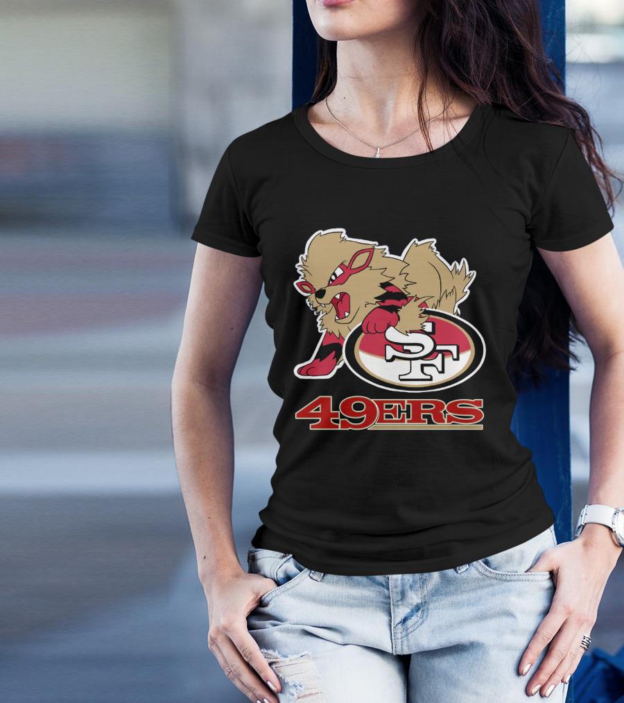 49ers Sf Logo Arcanine Fusion T-Shirt