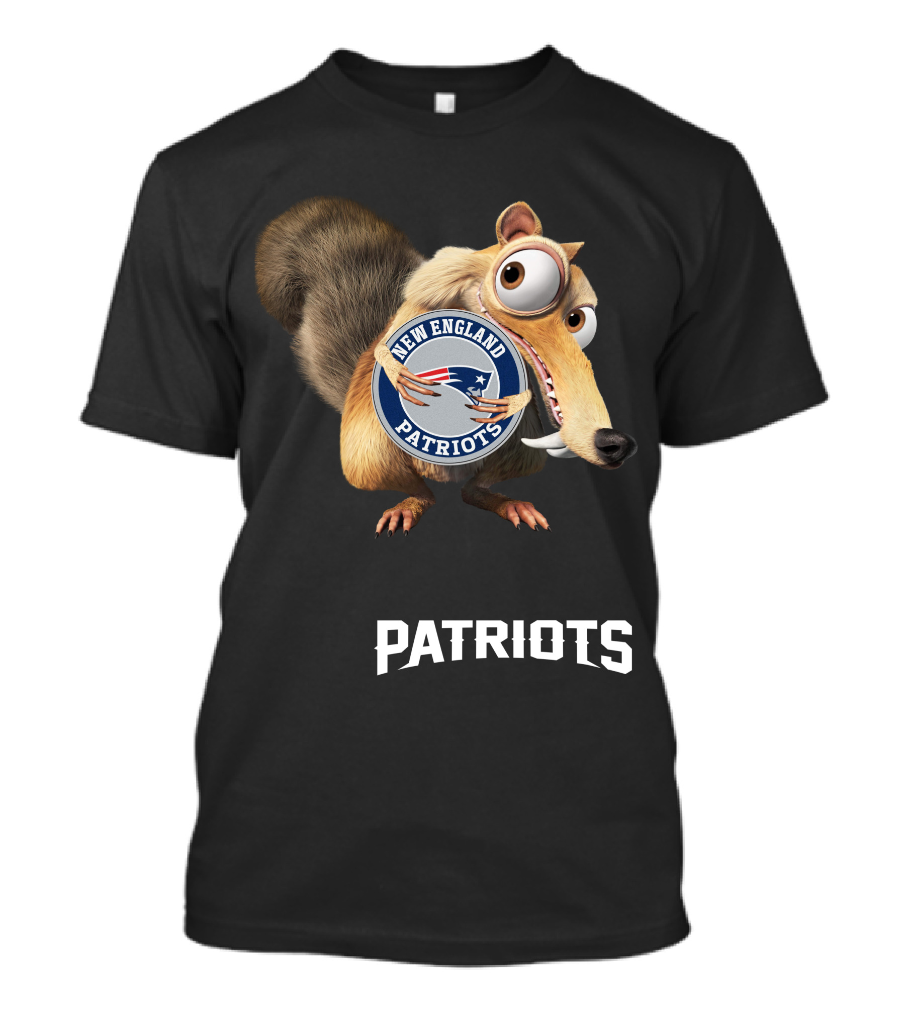 New England Patriots Scrat Fan Enthusiast T-Shirt