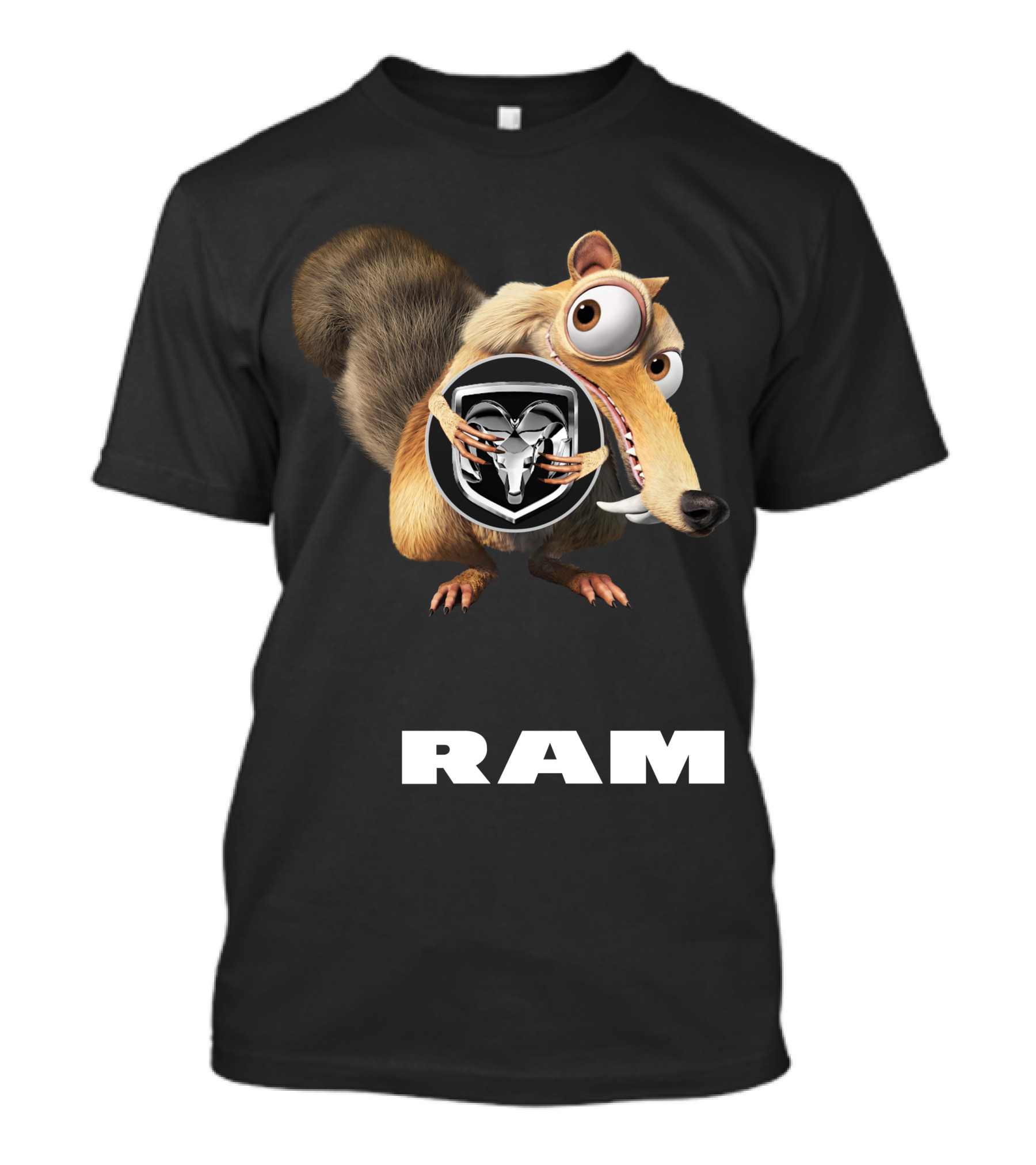 Scrat Ice Age Ram Logo T-Shirt