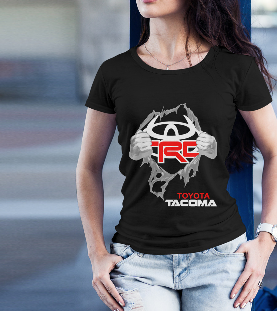 Toyota Tacoma Trd Logo Tear T-Shirt