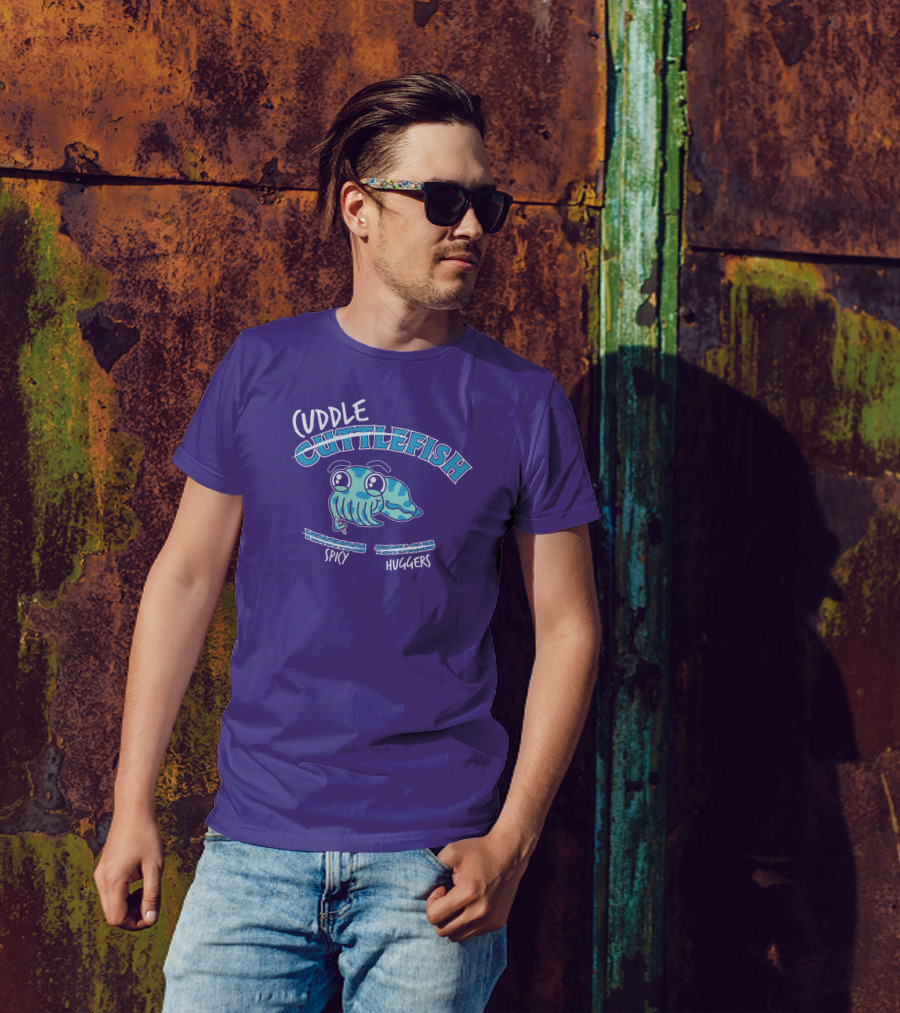 Cuddle Cuttlefish Venomous Spicy Tentacle Huggers T-Shirt
