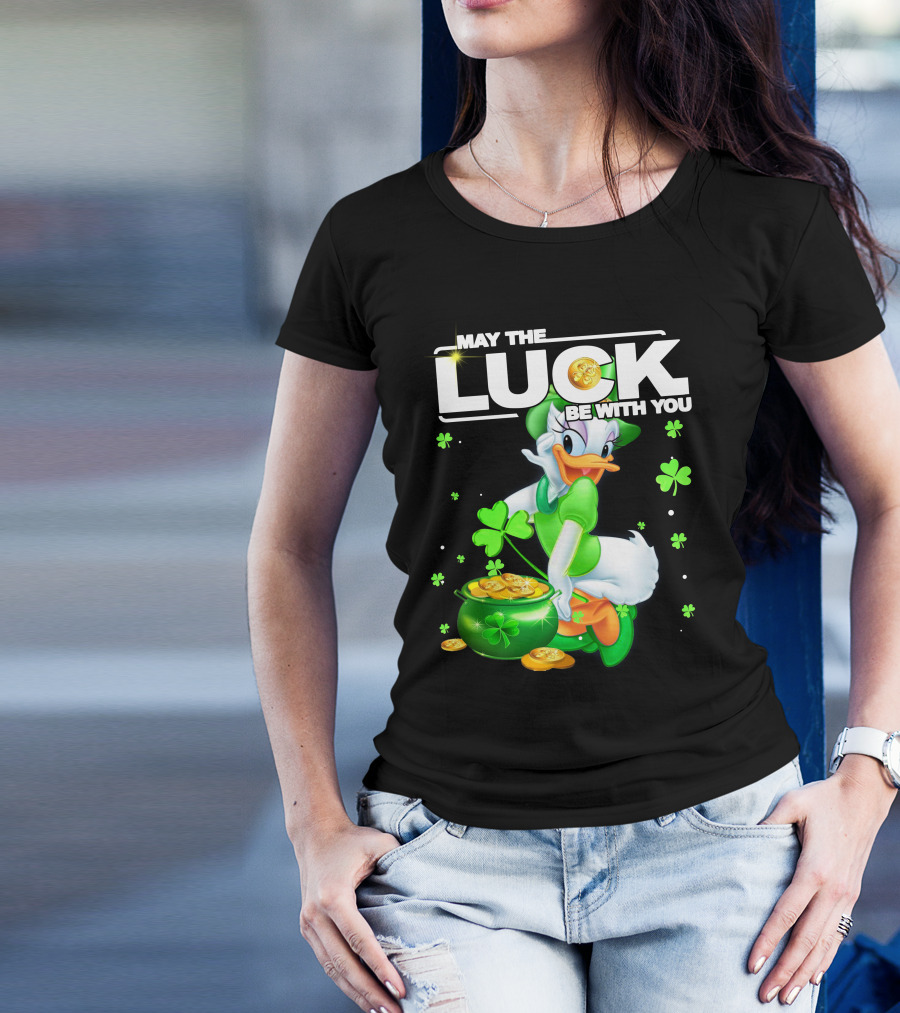 May The Luck Be With You Daisy Duck Luck T-Shirt