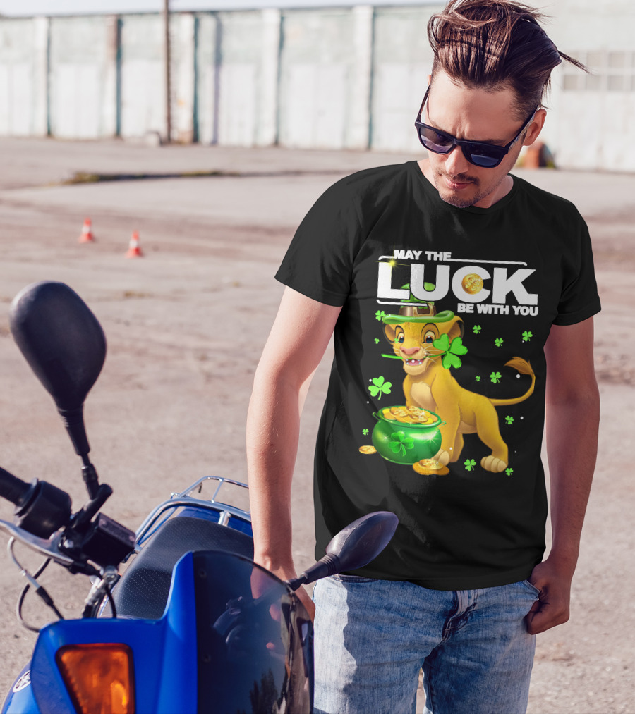 MAY THE LUCK BE WITH YOU Simba Luck T-Shirt
