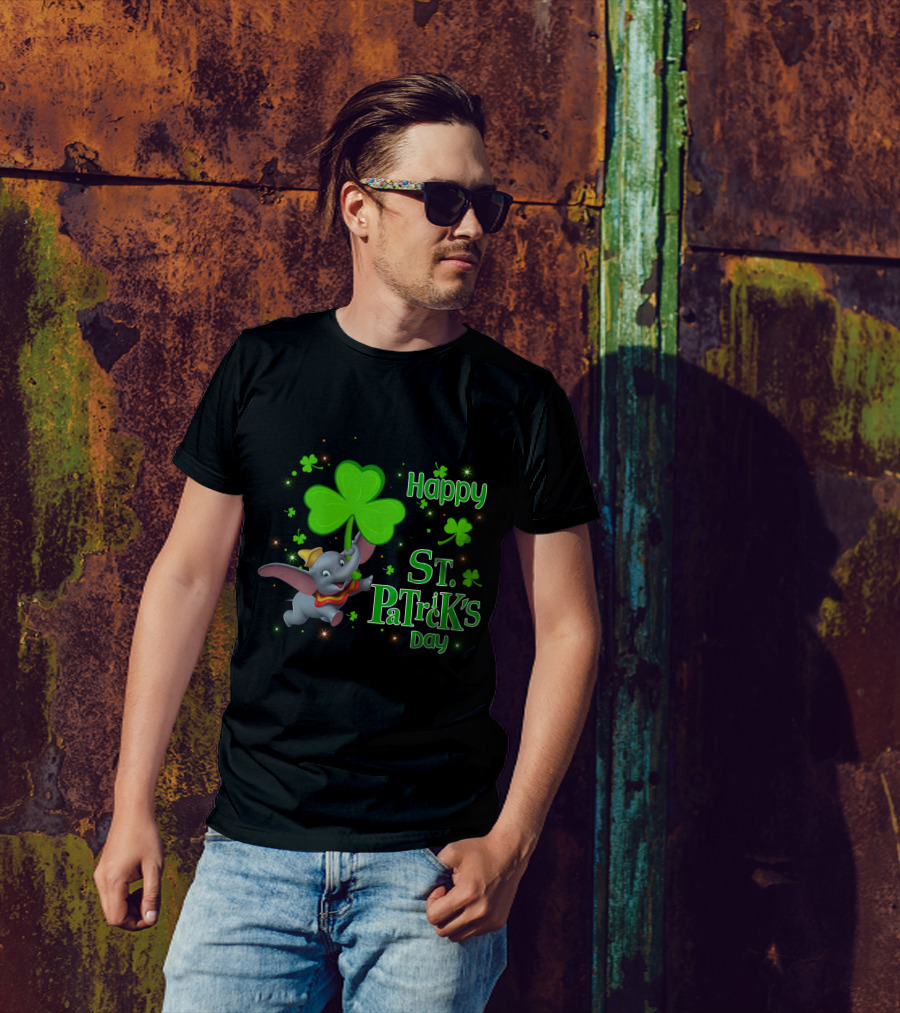Happy St. Patrick's Day Dumbo T-Shirt