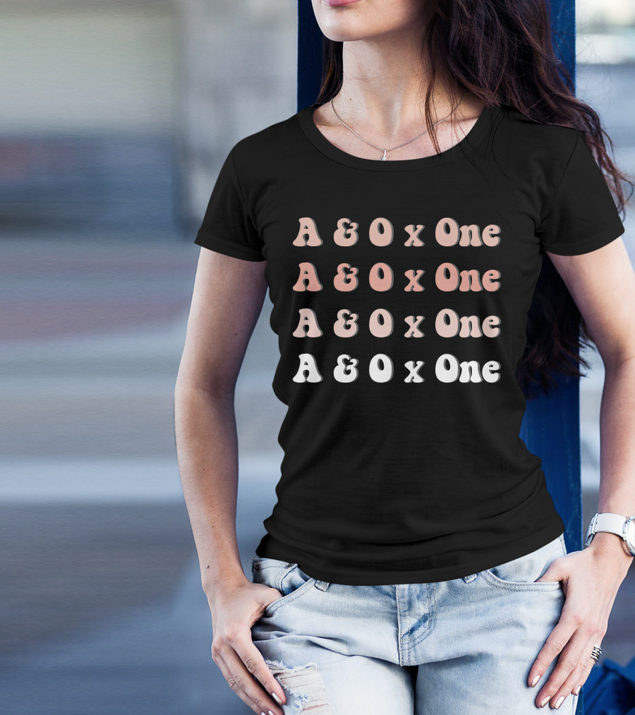 A And Ox One Repeated T-Shirt