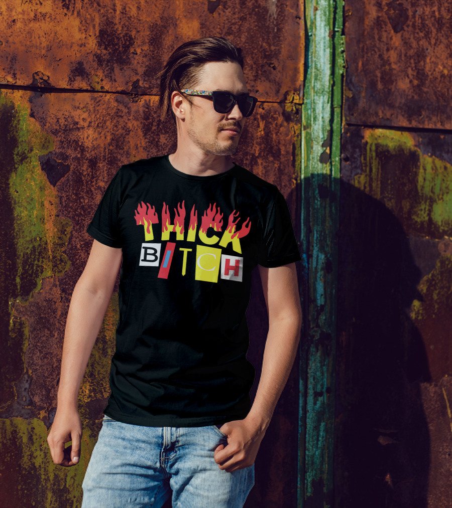 THICK BITCH Bebe Rexha Merch T-Shirt