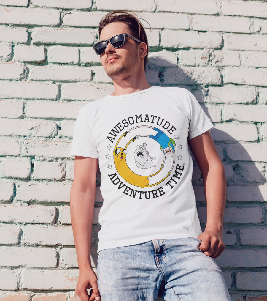 AWESOMATUDE ADVENTURE TIME T-Shirt