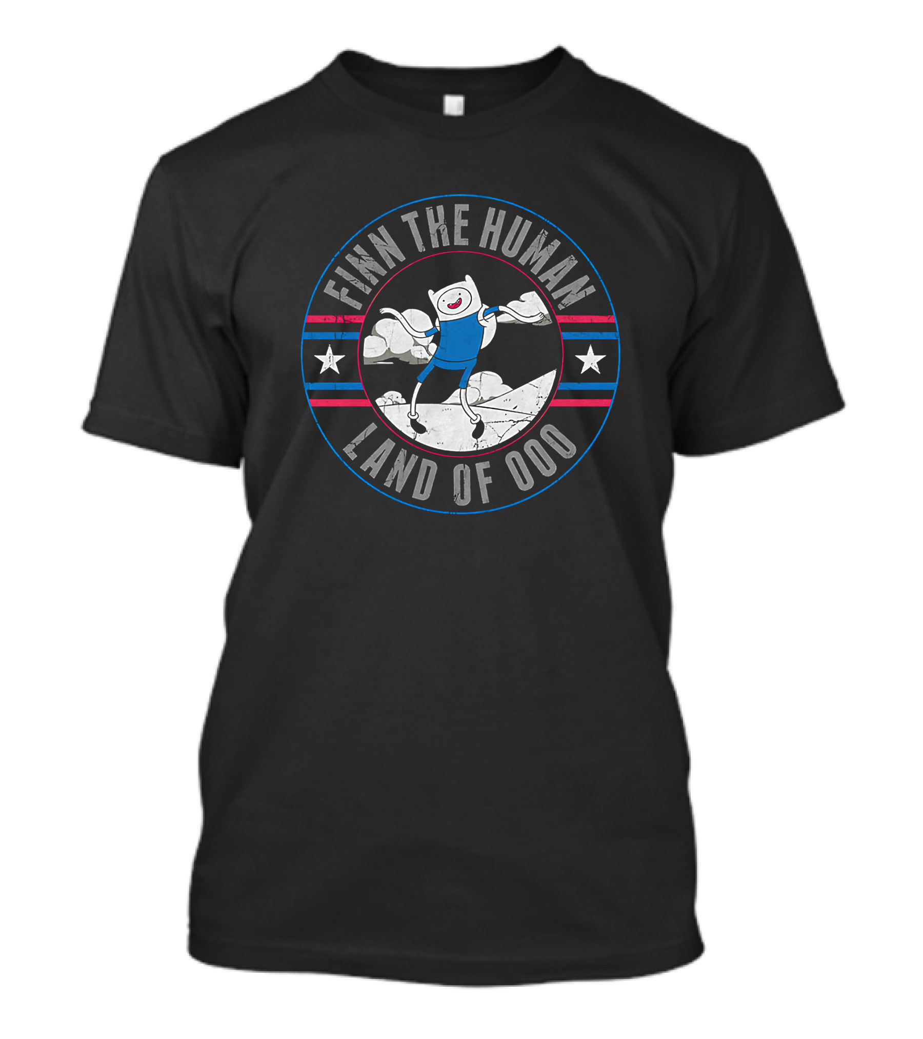 Finn The Human Land Of Ooo Adventure Time Merch T-Shirt