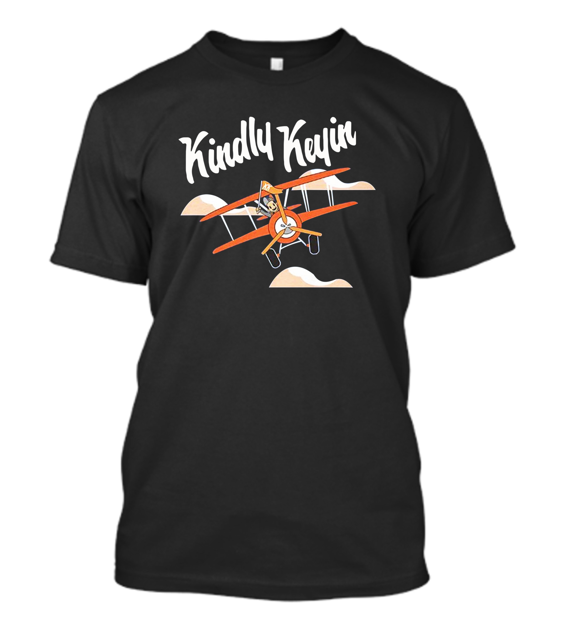 Kindly Keyin Vintage Airplane Adventure T-Shirt