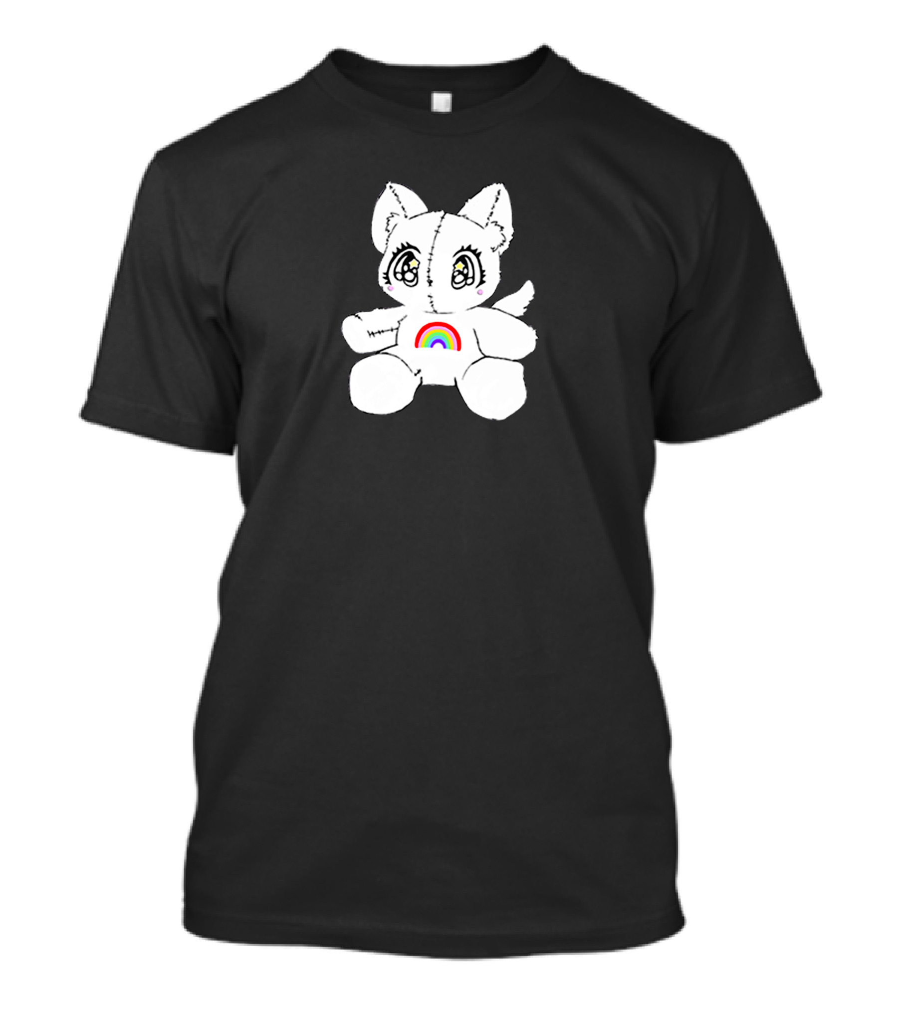 Slayyyter Rainbow Cat Plushie T-Shirt