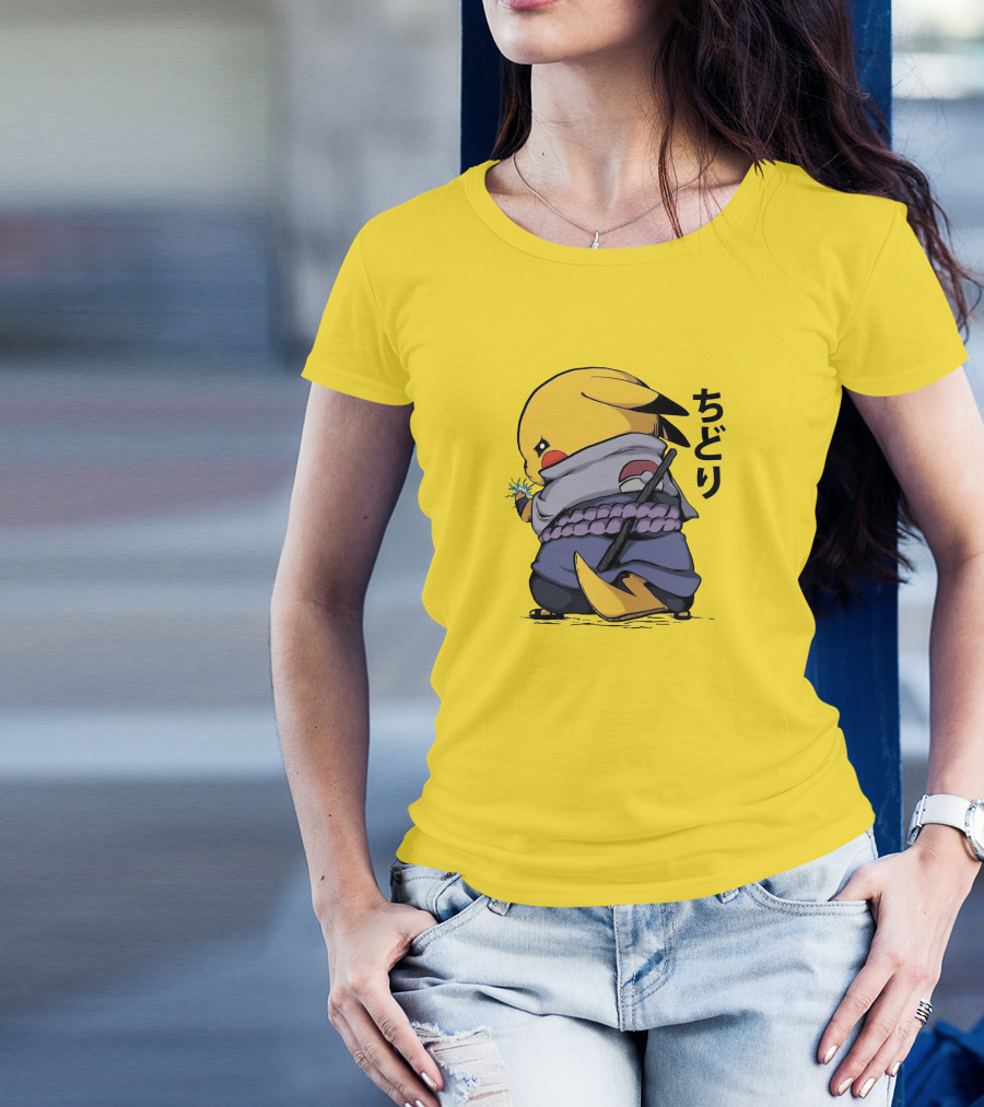 Pika Chidori Ninja Mashup For Fans T-Shirt