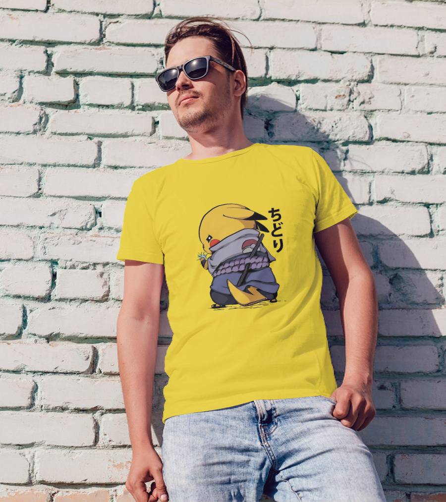 Pika Chidori Ninja Mashup For Fans T-Shirt