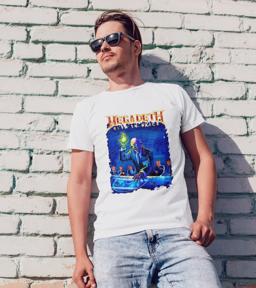 Plus Size Megadeth Rust In Peace M234xl M494 Raglan Summer T-Shirt