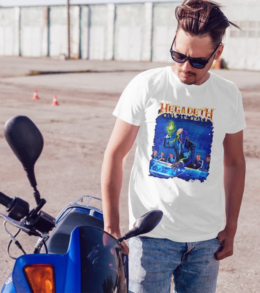 Plus Size Megadeth Rust In Peace M234xl M494 Raglan Summer T-Shirt