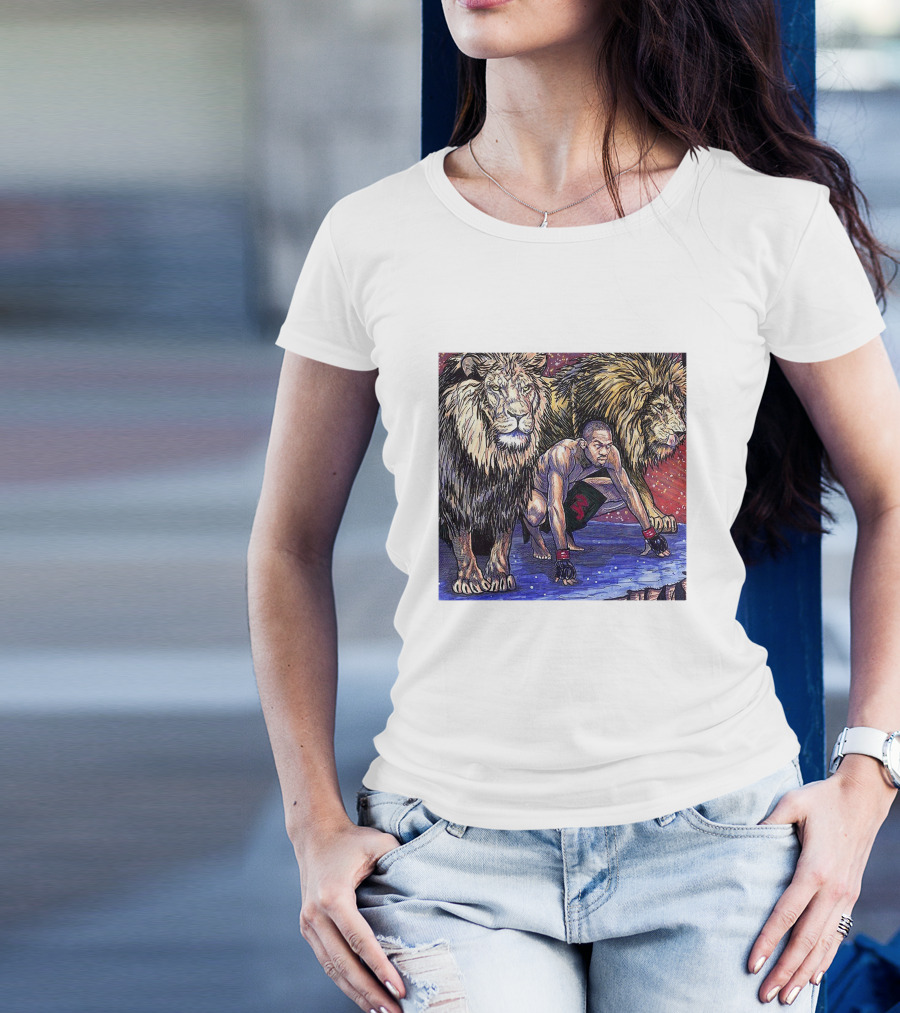 Jon Jones UFC Fighter Lion Pack Leader T-Shirt