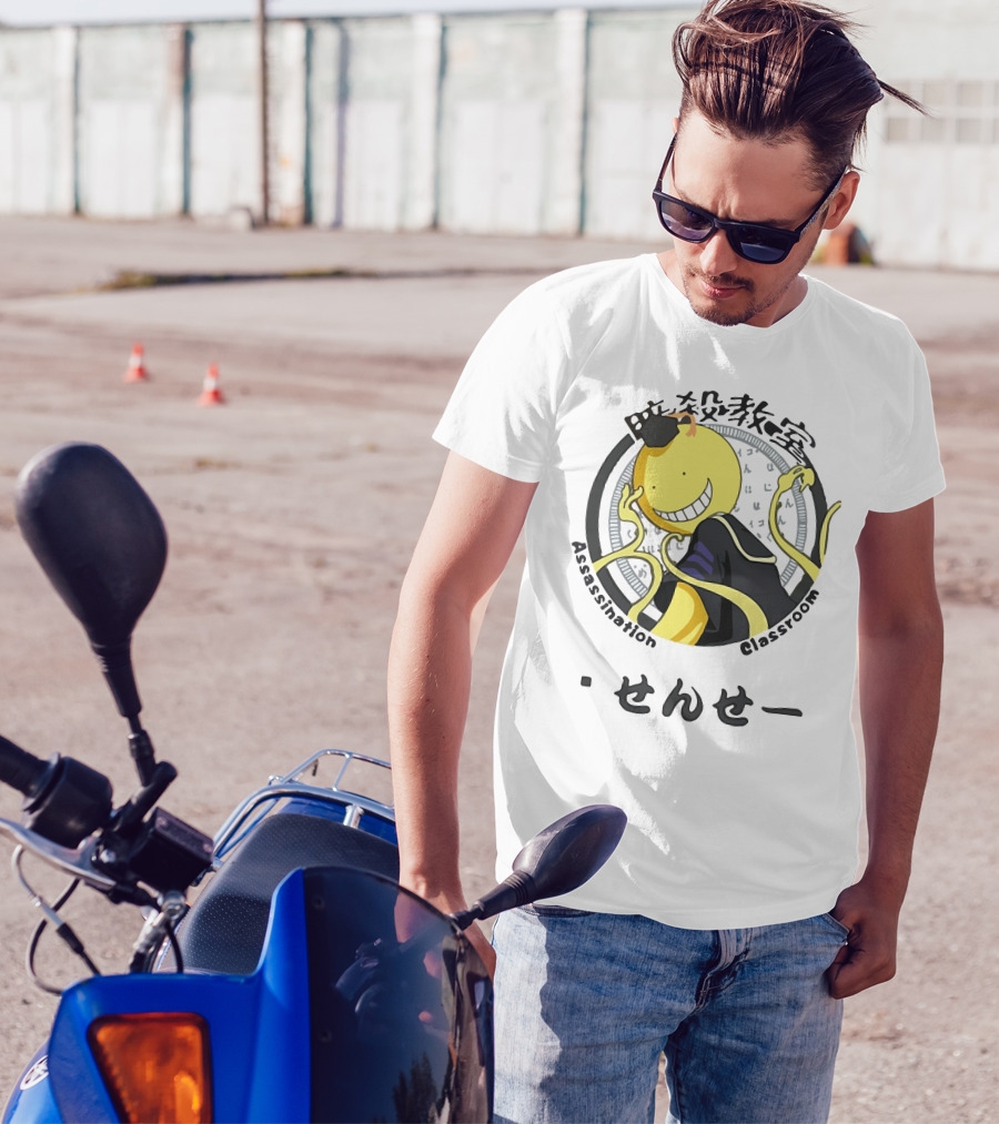 Assassination Classroom Koro Sensei Logo せんせー Icon T-Shirt