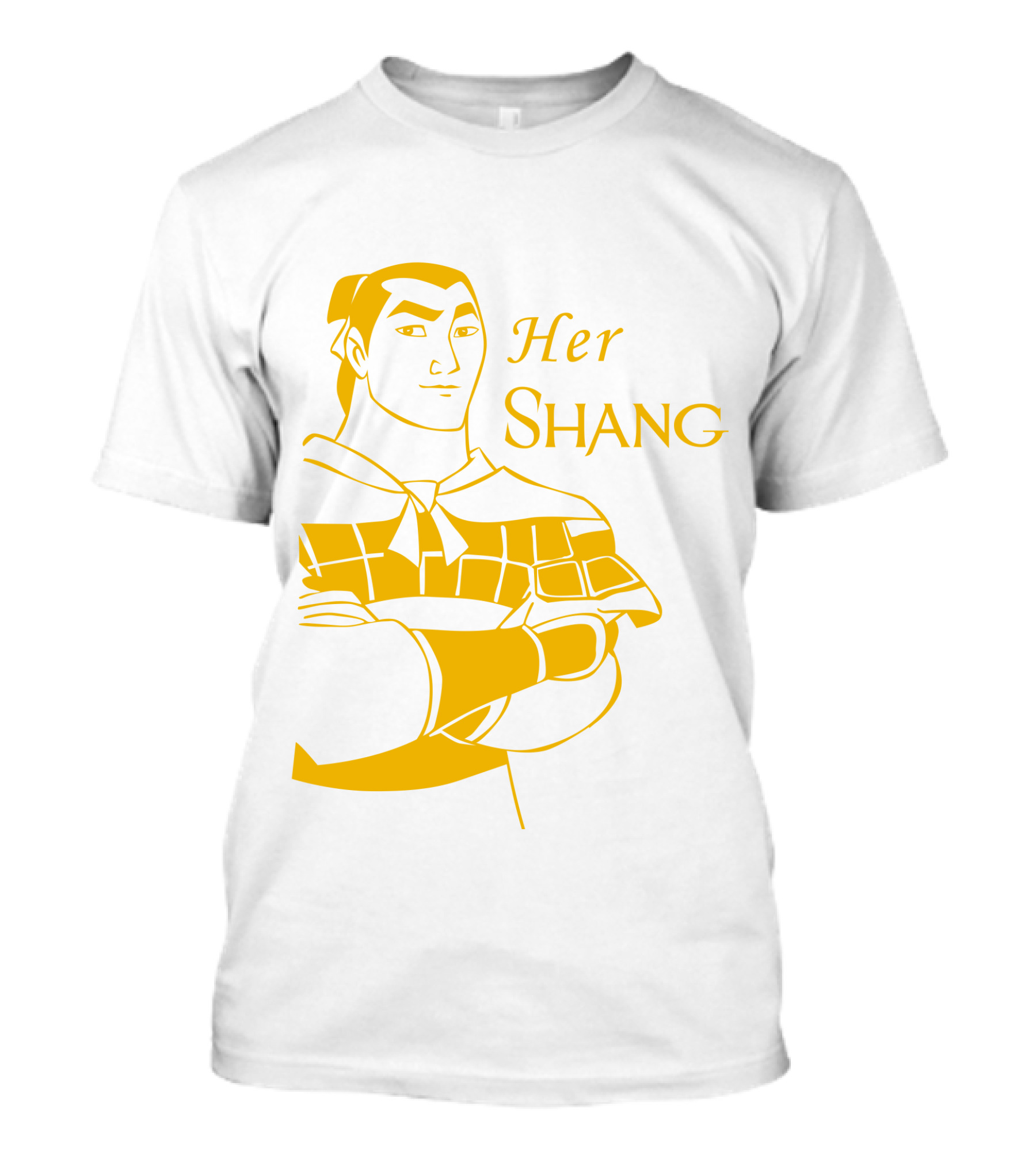 Her Shang Captain Strong Animated Warrior T-Shirt