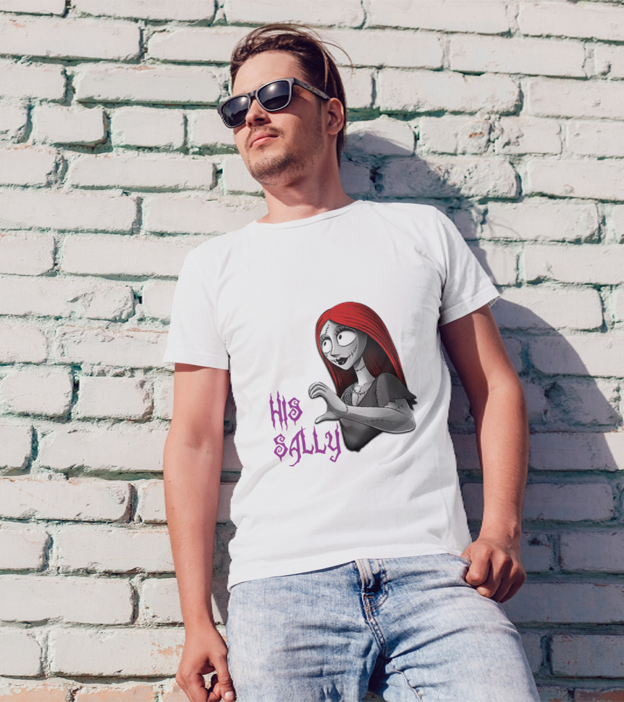 His Sally Nightmare Before Christmas Character T-Shirt