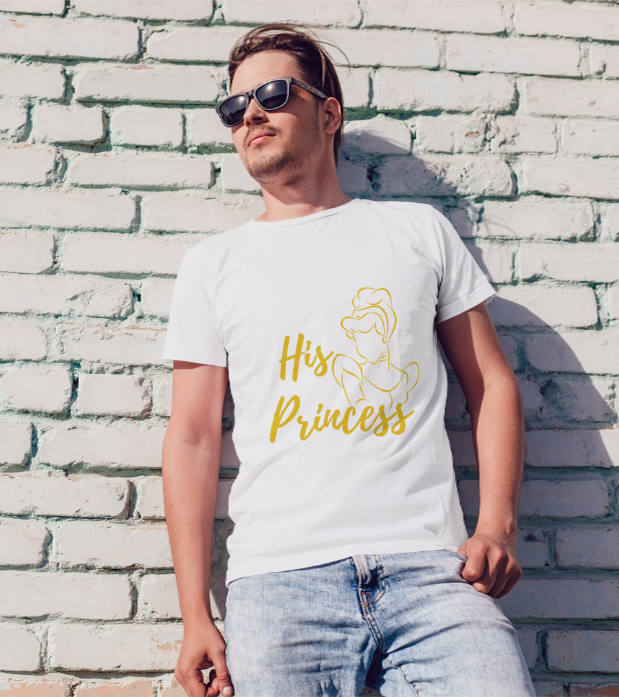 Cinderella His Princess Disney Inspired Iconic T-Shirt