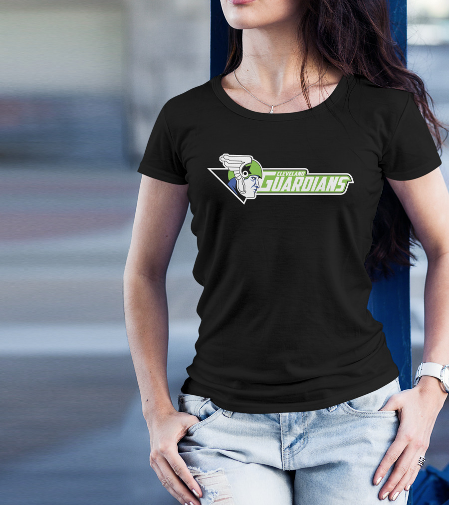 Cleveland Guardians Helmet T-Shirt