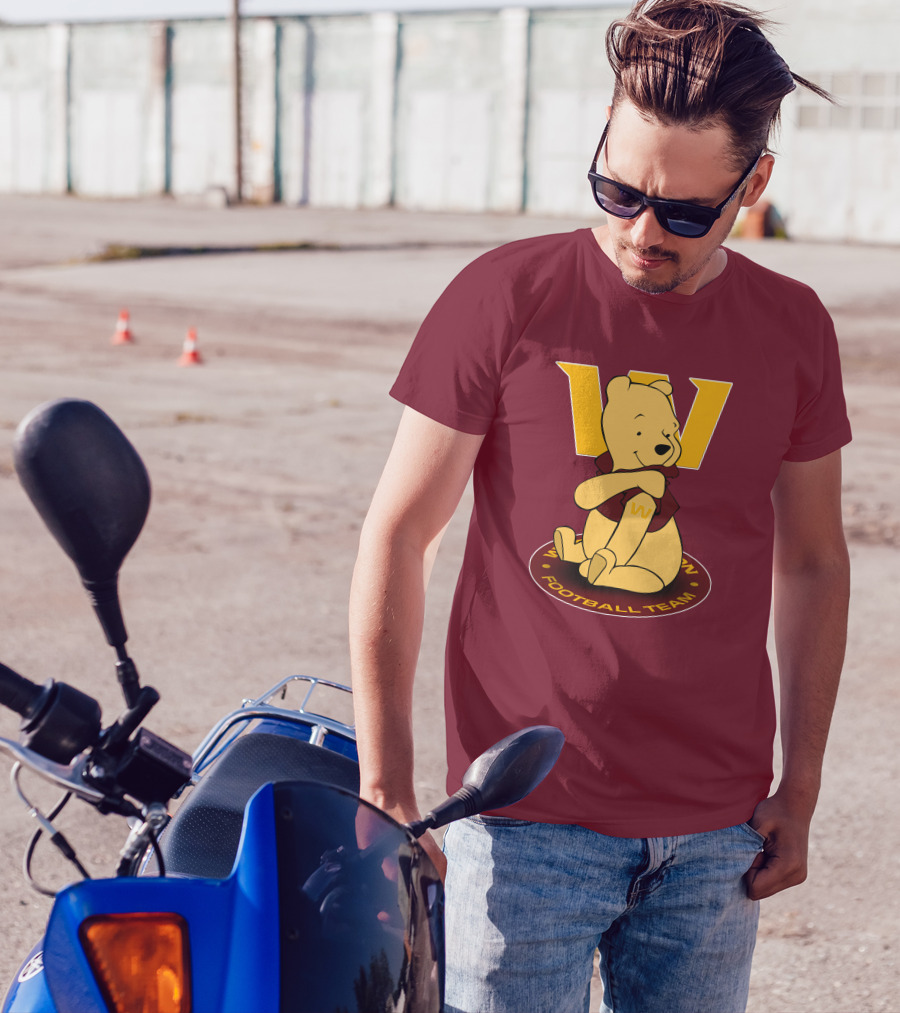 Washington Football Team W Winnie The Pooh T-Shirt