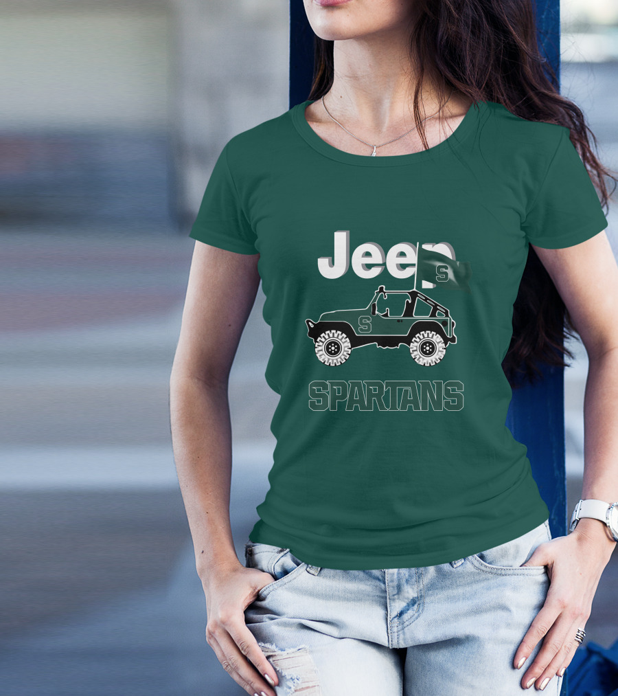 Jeep Spartans Michigan State Spartans Are Coming T-Shirt