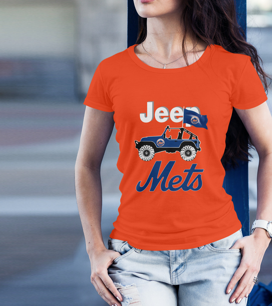 Jeep New York Mets Are Coming T-Shirt