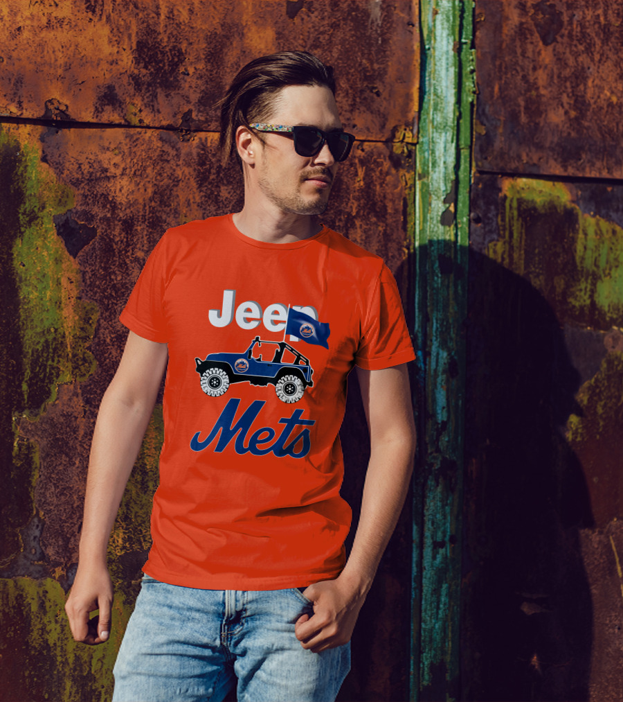 Jeep New York Mets Are Coming T-Shirt