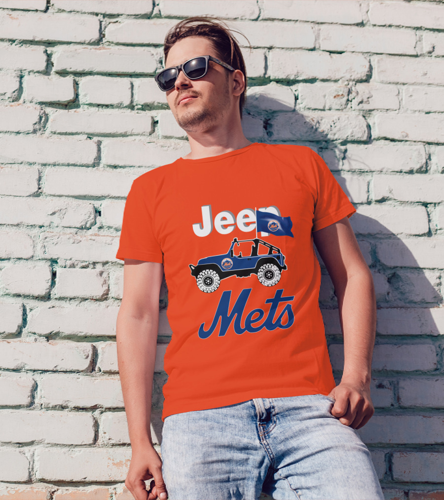 Jeep New York Mets Are Coming T-Shirt