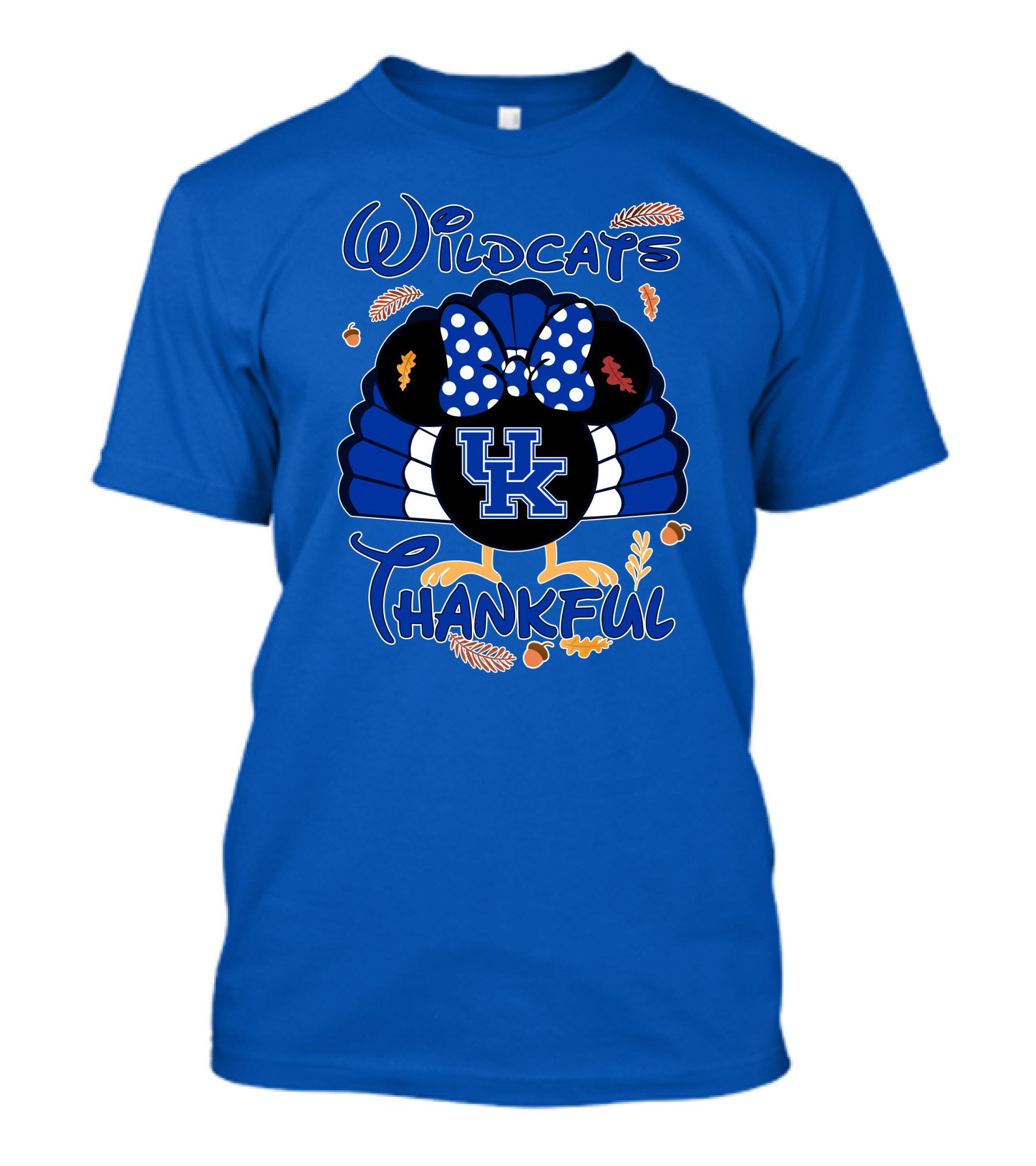 Wildcats Thankful UK Minnie Thanksgiving T-Shirt