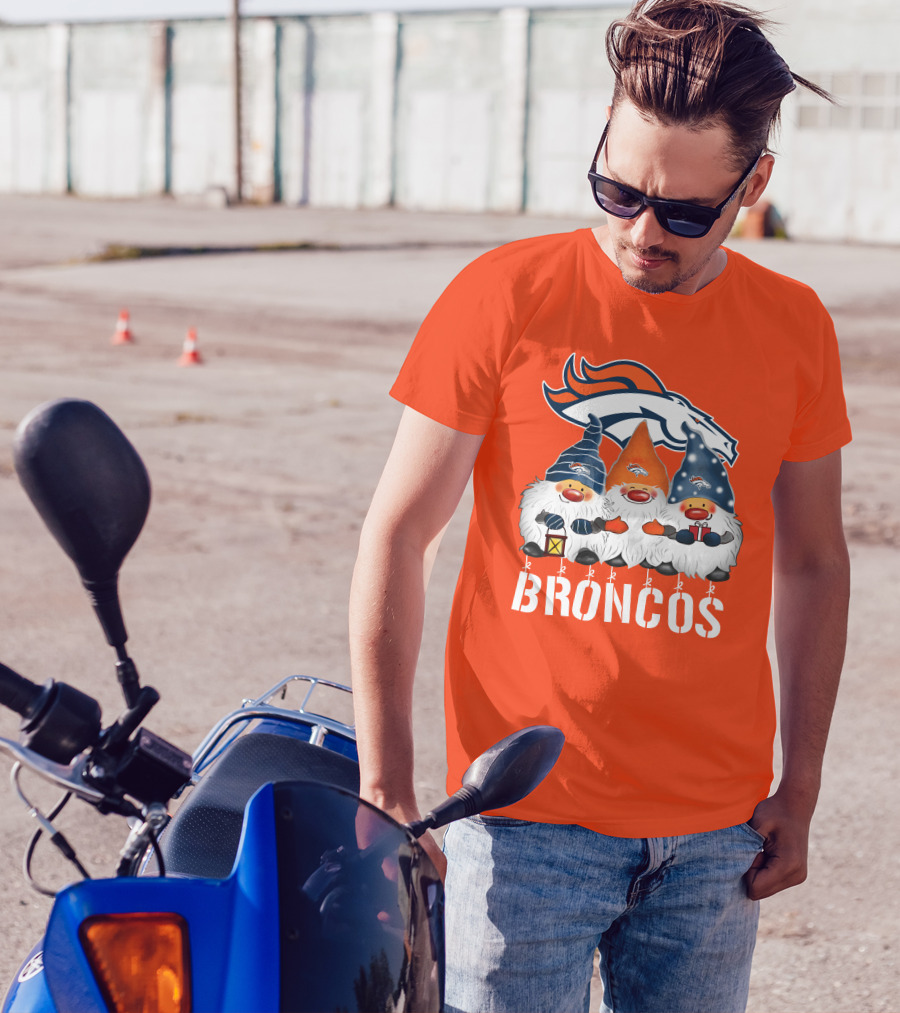 Denver Broncos Merry Christmas Happy Holidays Broncos T-Shirt