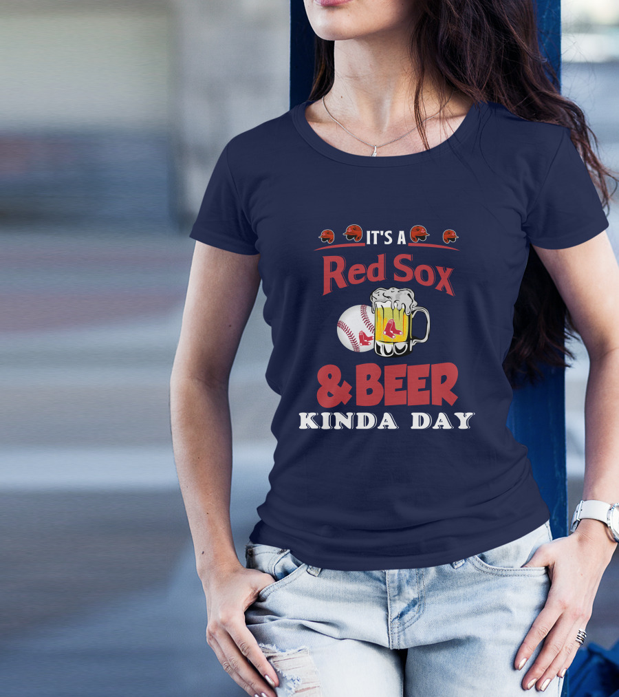 Boston Red Sox Beer Baseball Day T-Shirt