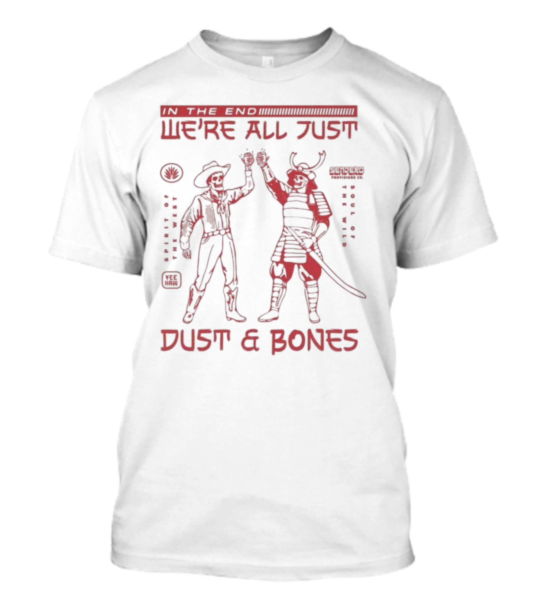 Dust & Bones Cowboy Samurai High Five T-Shirt
