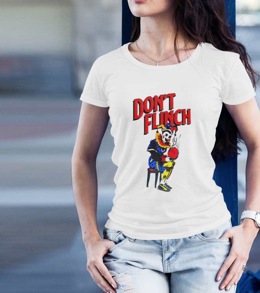Tyrese Haliburton Basketball Clown Don't Flinch T-Shirt
