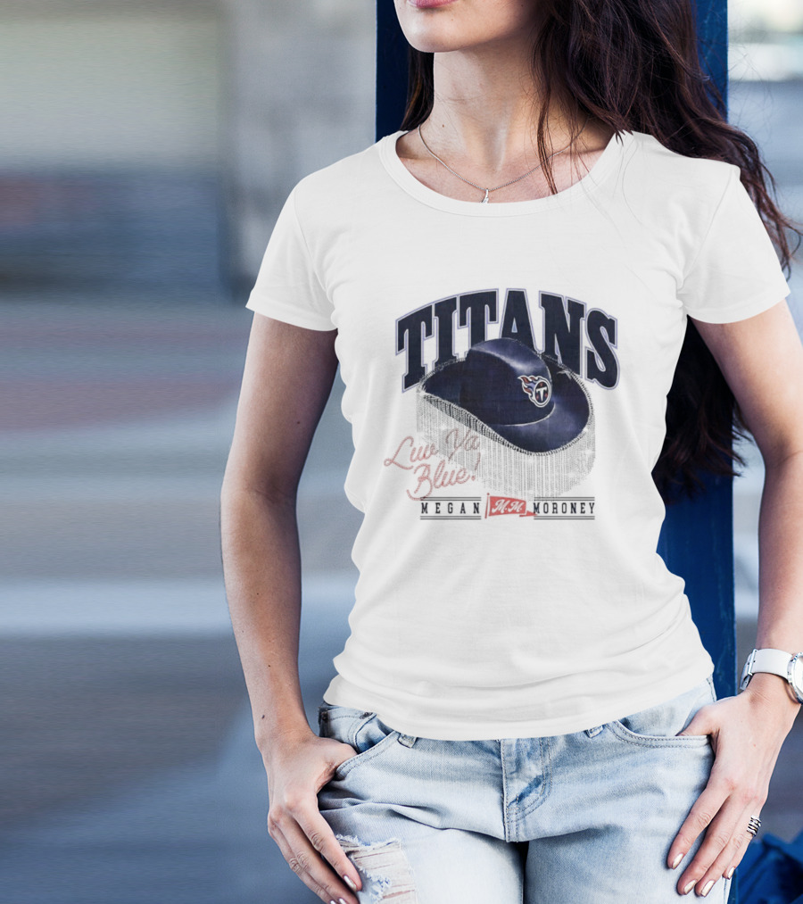 Live Like Titan Megan Moroney Cowboy Hat Tennessee Football T-Shirt