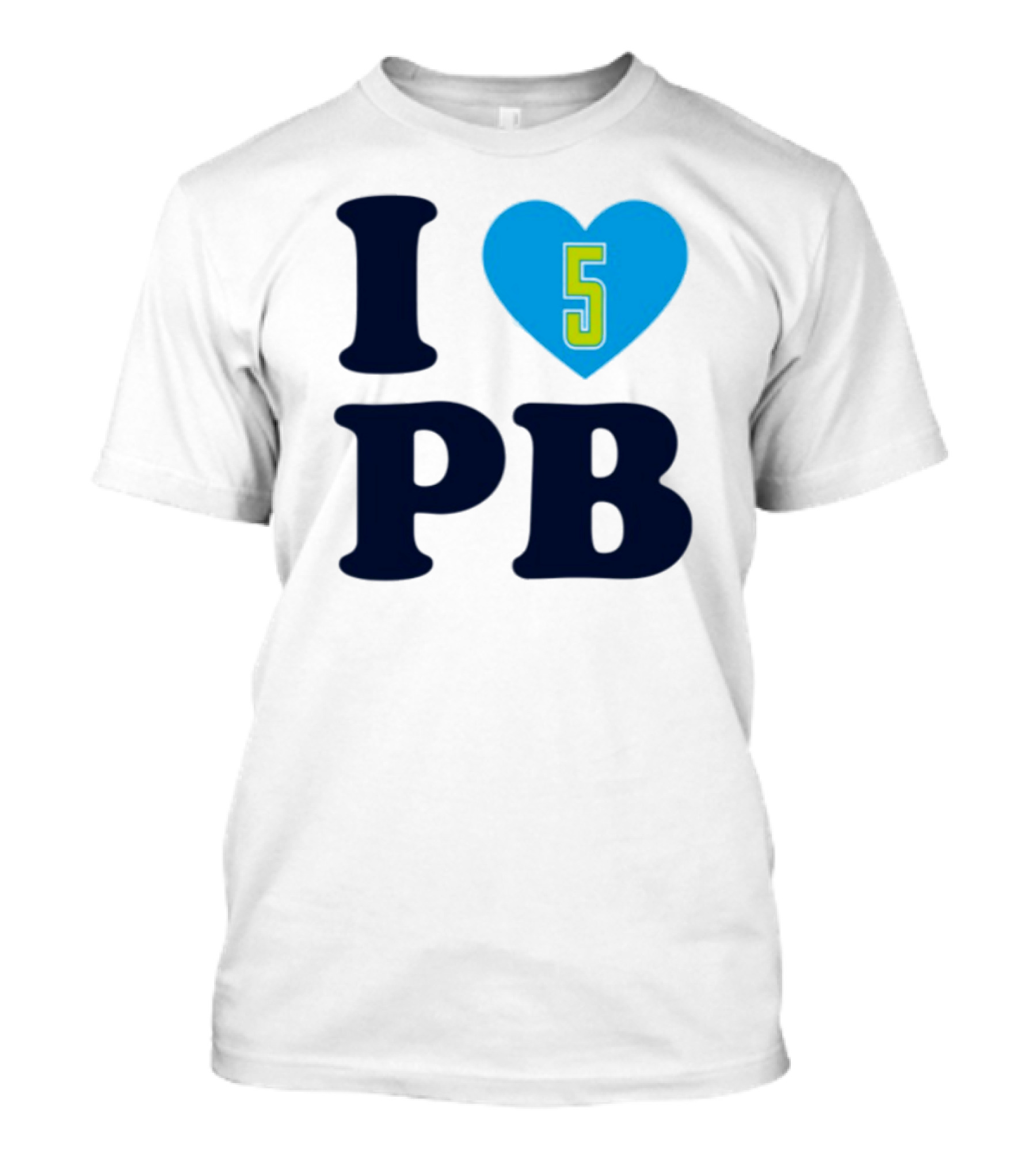Azzi Fudd I Love 5 Heart Pb Paige Bueckers T-Shirt