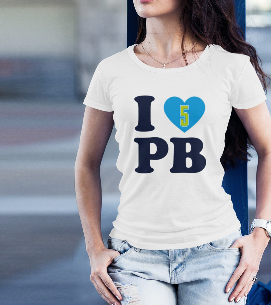 Azzi Fudd I Love 5 Heart Pb Paige Bueckers T-Shirt