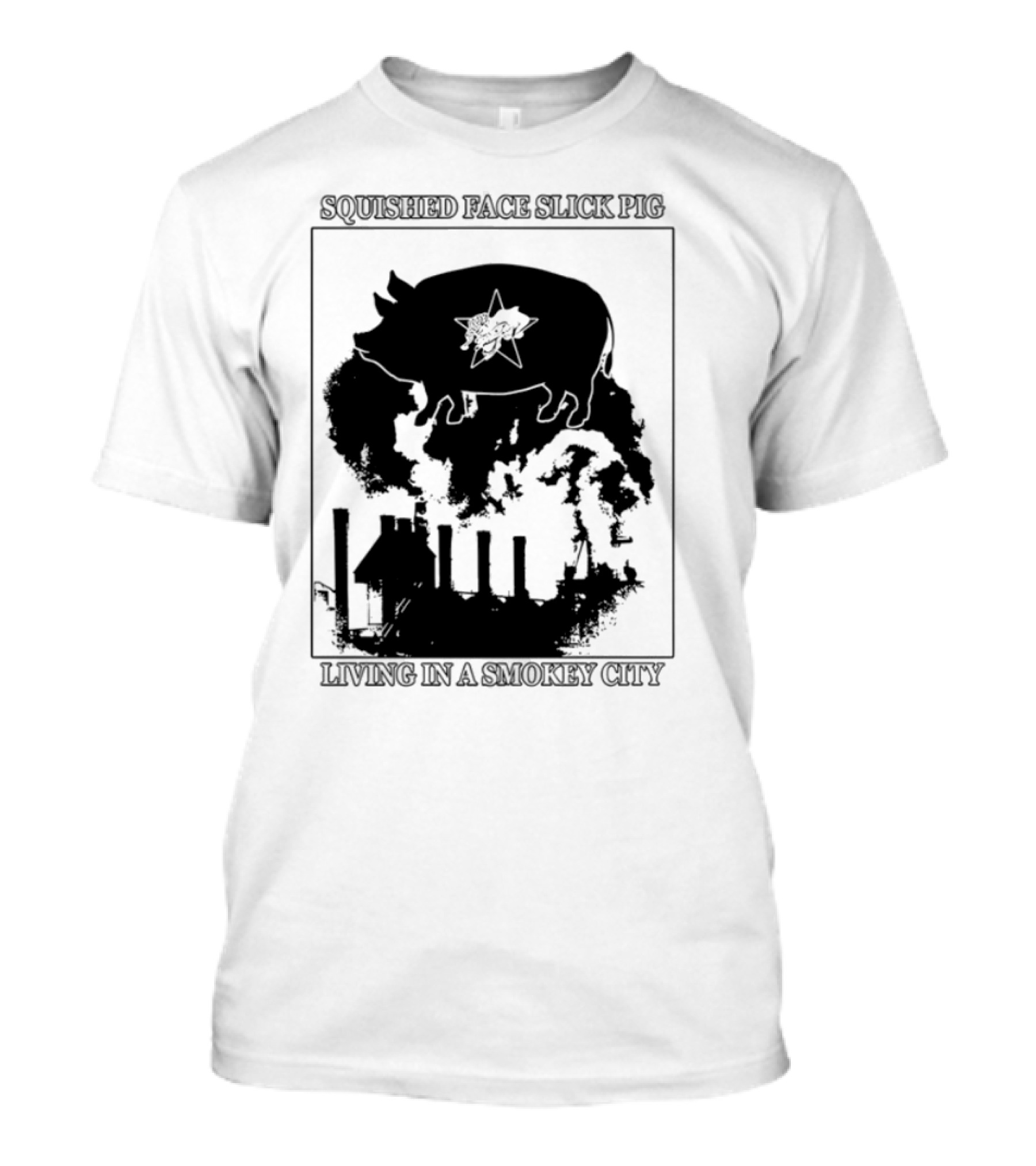 The Garden Squished Face Slick Pig Rivington Fast Times New York City T-Shirt