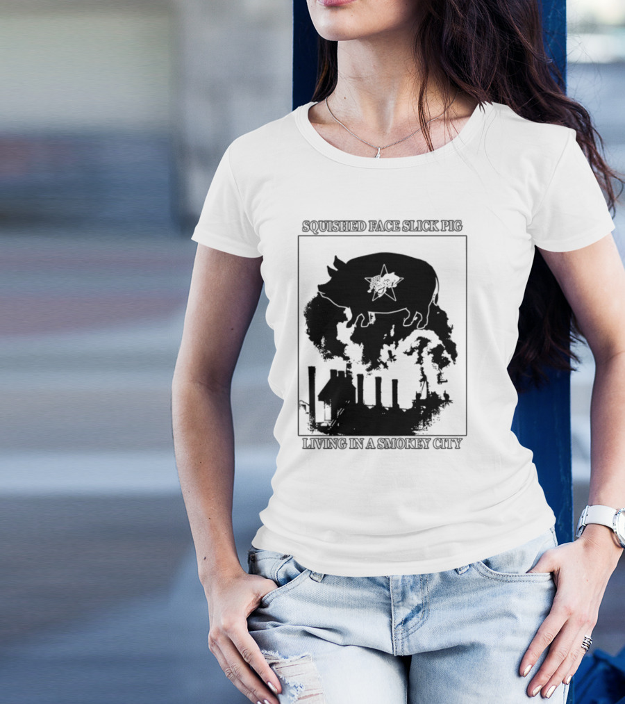 The Garden Squished Face Slick Pig Rivington Fast Times New York City T-Shirt