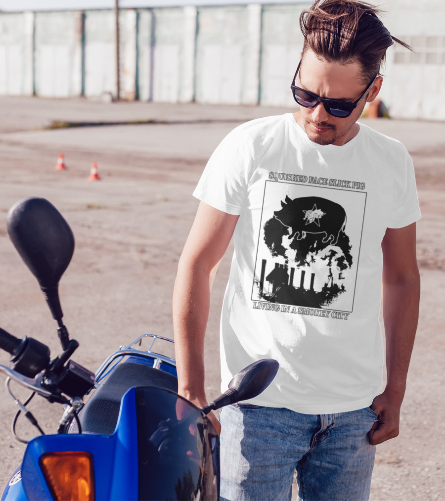 The Garden Squished Face Slick Pig Rivington Fast Times New York City T-Shirt