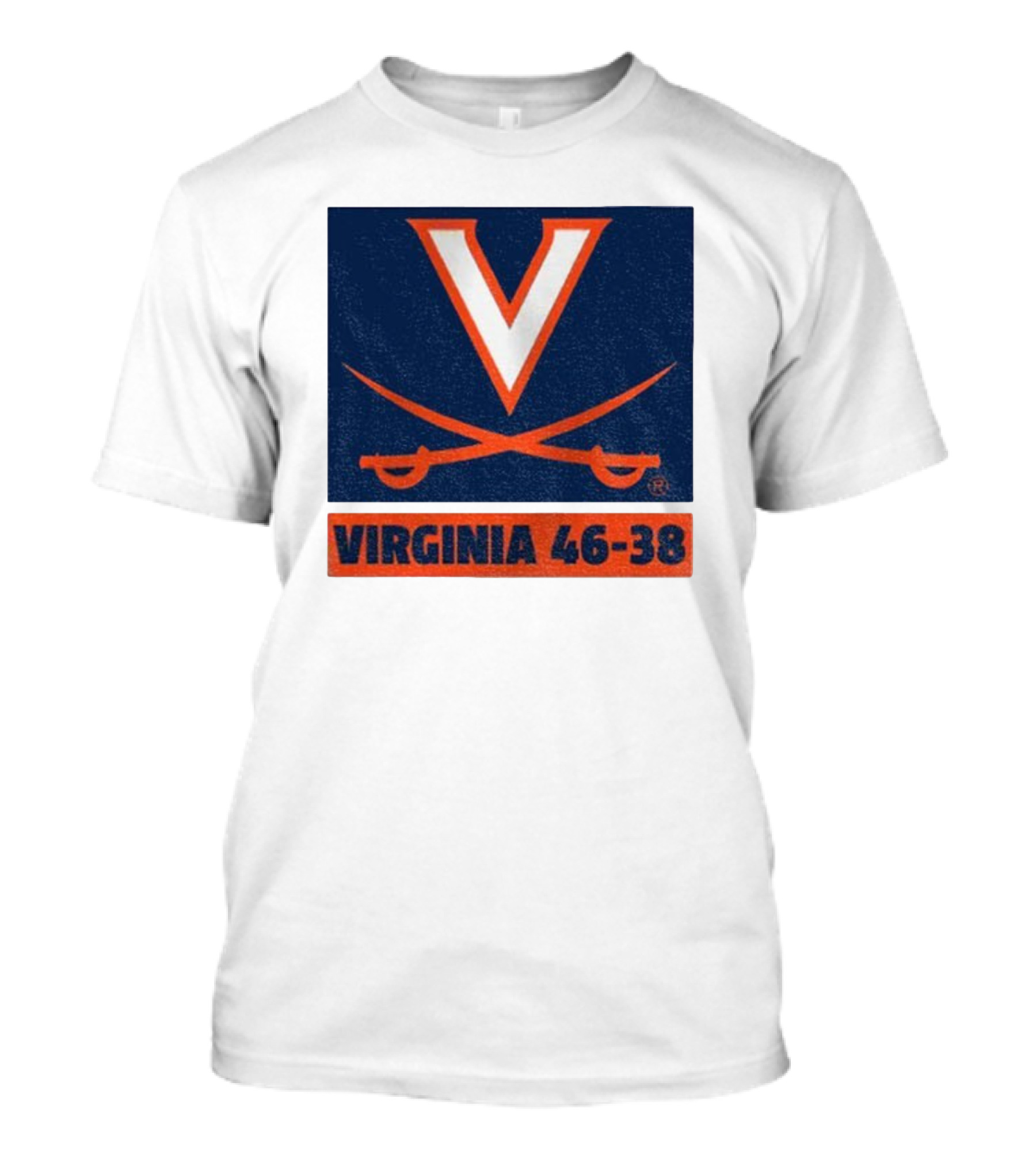 UVA Cavaliers Victory Hoos Did It Again Virginia 46-38 T-Shirt