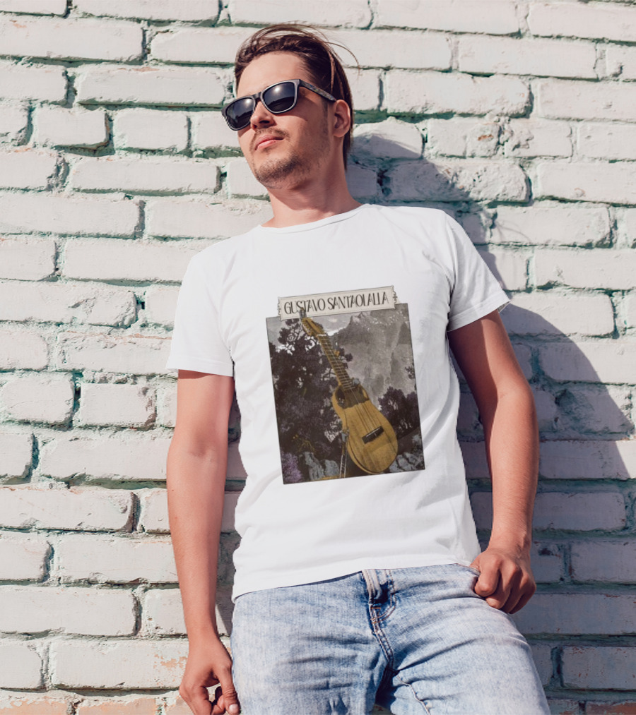 Gustavo Santaolalla Guitar Tour 2025 Artwork T-Shirt