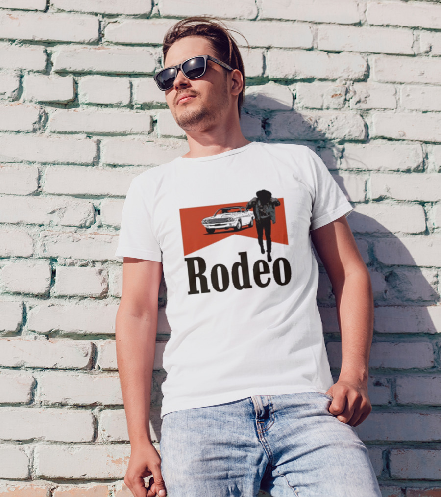 Johnny Stimson Rodeo Car Silhouette T-Shirt