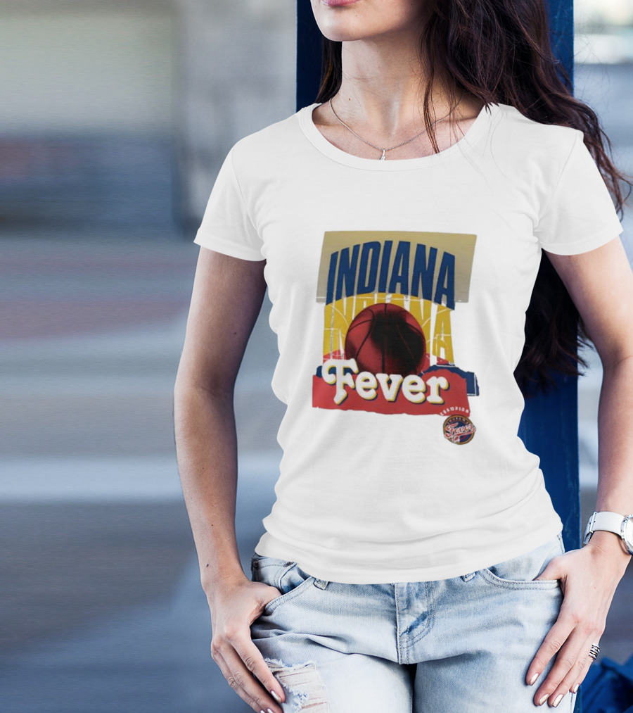 Indiana Fever Basketball 2025 WNBA Playoffs Power Forward Fever Edition T-Shirt