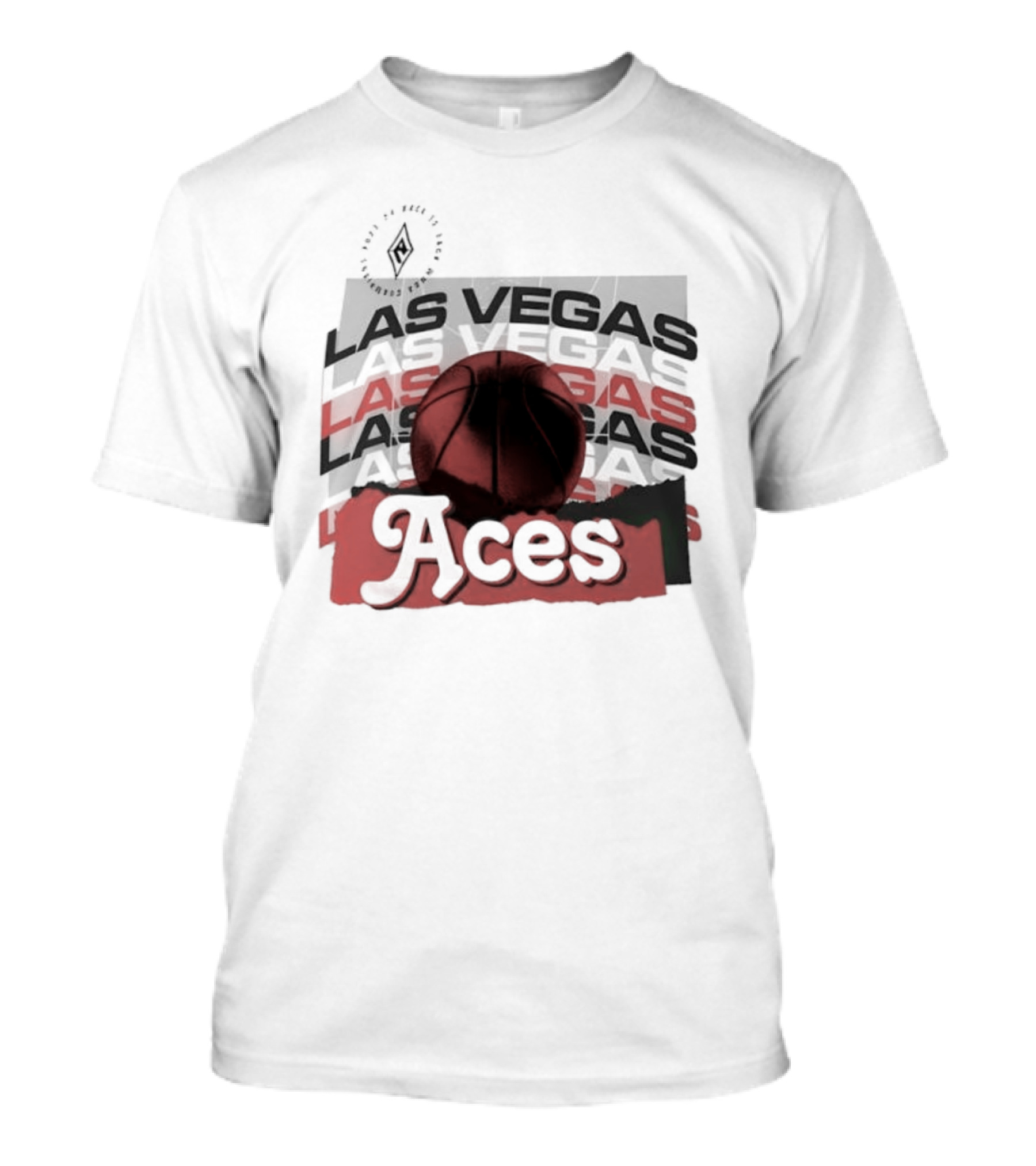 Las Vegas Aces Basketball 2025 WNBA Playoffs Power Forward Team Spirit T-Shirt