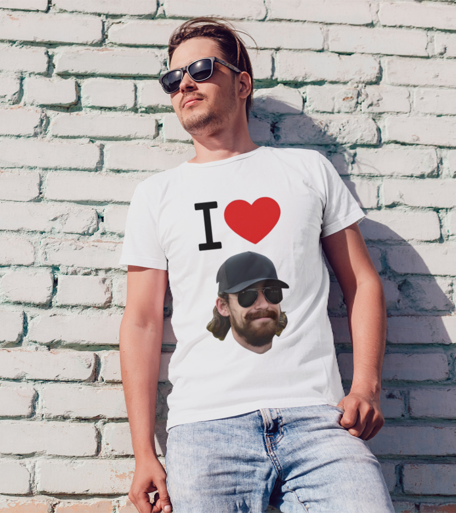 I Heart Ryan Blaney Racing Fan Apparel T-Shirt